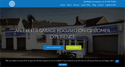 Desktop Screenshot of exminstergarage.co.uk