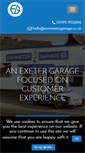Mobile Screenshot of exminstergarage.co.uk